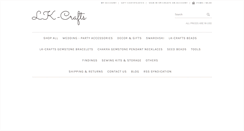 Desktop Screenshot of lkcrafts.com